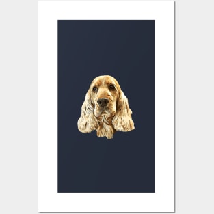 Gold Cocker Spaniel Posters and Art